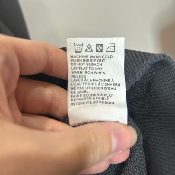 Sandrine Rose Parisian Dolls Zip Up Hoodie Sweatshirt Black Women Medium NWT - Picture 13 of 13